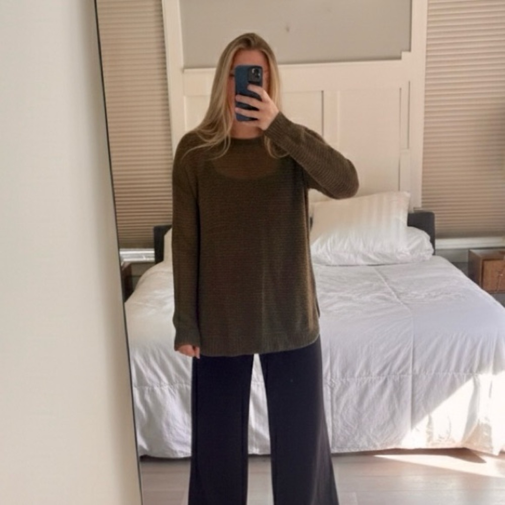 Polo Ralph Lauren Mesh Tunic Length Open Knit Sweater - Vintage